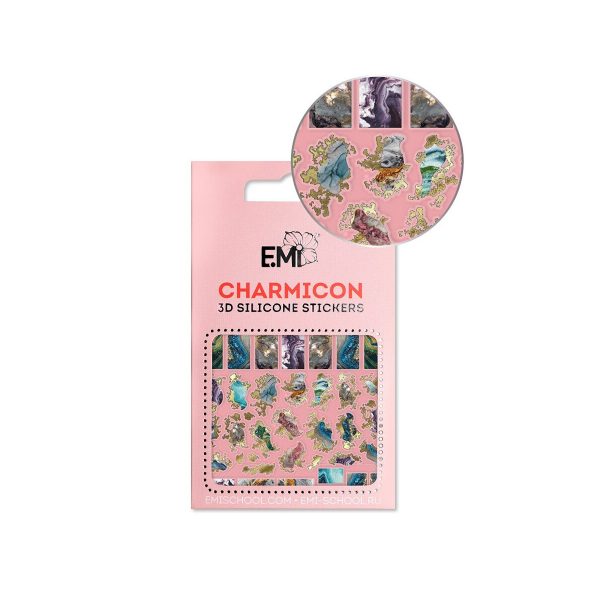 Charmicon 3D Silicone Stickers #142 Marble