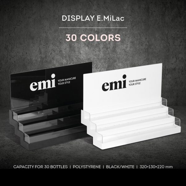 Expositores E.MiLac 30 Colores