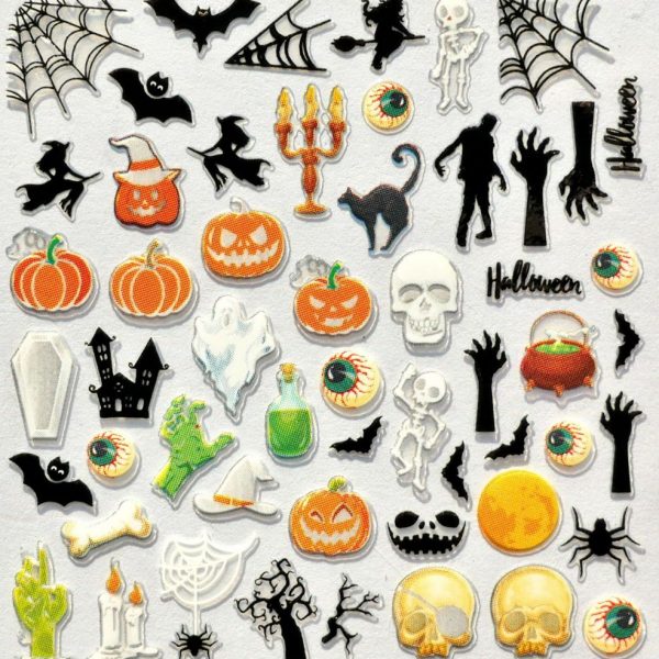 Charmicon 3D Silicone Stickers Halloween