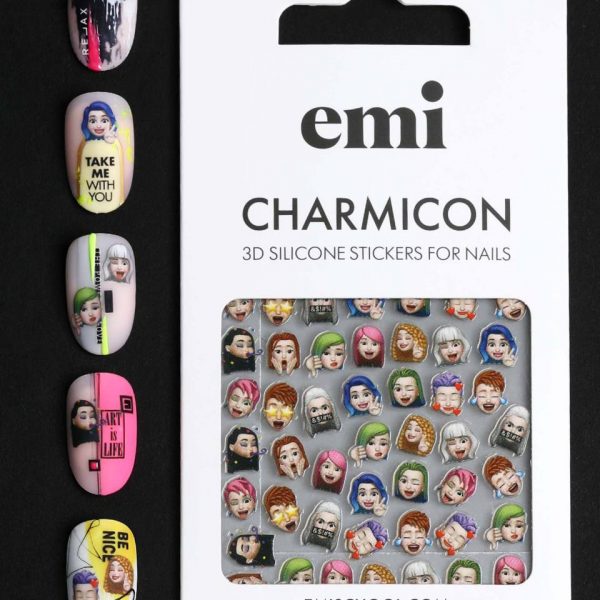 Charmicon 3D Silicone Stickers #203 Emoji