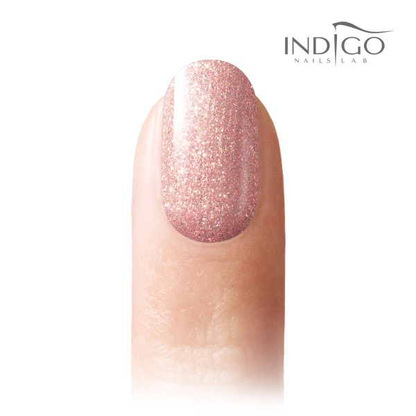 Pink Bling Gel Polish indigo nails