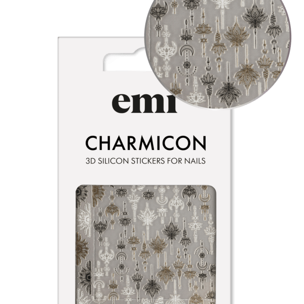 Charmicon 3D Silicone Stickers #223 Boho